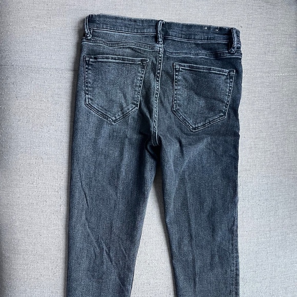 ALLSAINTS High Rise Skinny Black Jeans - Picture 3 of 4